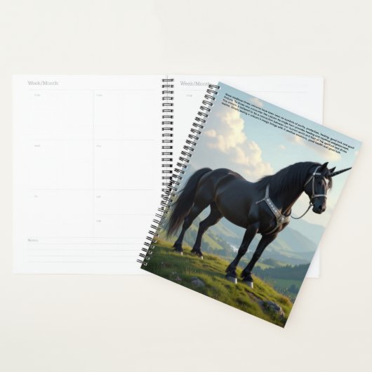 Lucky Unicorn Calendar (Devant avec enveloppe)