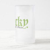 Lucky verliefd op een M A R I E Matglas Bierpul (Center)