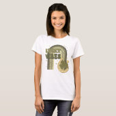 Lucky Vibes Boho Rainbow St Patrick's Day Irish T-shirt (Voorkant volledig)
