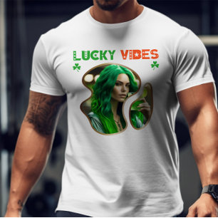 Lucky Vibes - Ierse tradities T-shirt