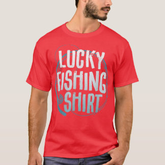 Lucky Vist Bass Fisherman Fish Lover T-shirt