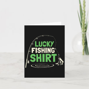 Lucky Vist Rods visser Funny Vissen Fish Gi Kaart