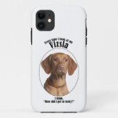 Lucky Vizsla iPhone Case (Achterkant)