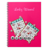 Lucky Winner Bingo Theme Notitieboek (Voorkant)