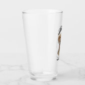 Lucky Yellow Lab Glas (Rechts)