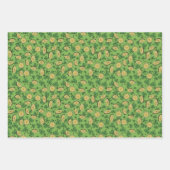 Lucky You St Patricks Day Shamrock Coins Clovers Inpakpapier Vel (Voorkant)