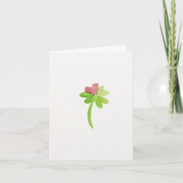 Lucky You're Mine Valentine's Day Card Bedankkaart