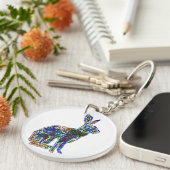 Lucky Zodiac Hare | sleutelhanger (Voorkant Rechts)