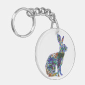 Lucky Zodiac Hare | sleutelhanger (Voorkant Links)