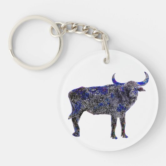 Lucky Zodiac Ox | sleutelhanger (Voorkant)