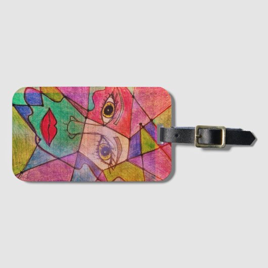 LuckyPen Art Bagagelabel (Voorkant (horizontaal))