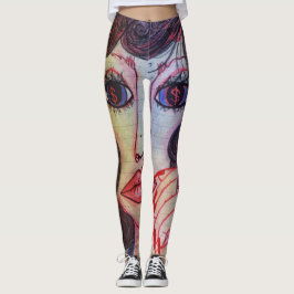 LuckyPen Art Leggings
