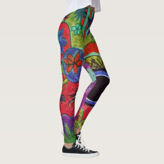 LuckyPen Art Leggings