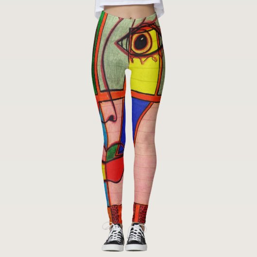 LuckyPen Art Leggings (Voorkant)