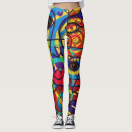 LuckyPen Art Leggings