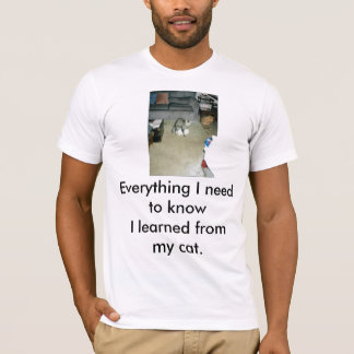 luckyrascal, alles wat ik moet weten t-shirt