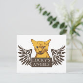 Lucky's Angels Post Card Briefkaart (Staand voorkant)