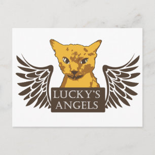 Lucky's Angels Post Card Briefkaart