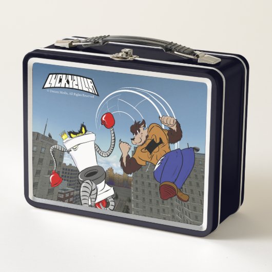 Luckyzilla Lunch Box (Voorkant)