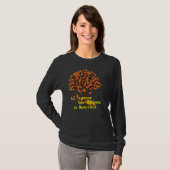 Lucmarty Fall is Proof Maple Leaves Pumpkin Autumn T-shirt (Voorkant volledig)
