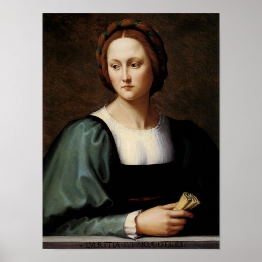 Lucrezia Sommaria Poster (Voorkant)