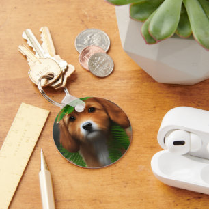 Lucy de labrador puppy, sleutelhanger
