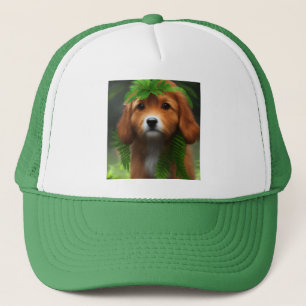 Lucy de labrador puppy, trucker pet