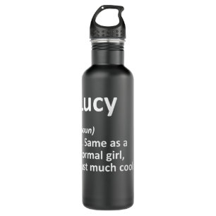 LUCY Definition Persoonlijke naam Funny Birthday G Waterfles