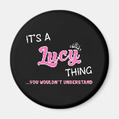 Lucy ding dat je niet zou begrijpen magneet (Voorkant)