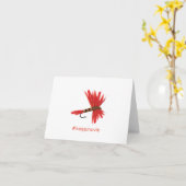 Lucy et carte pliée par Keepmovin horizontales (Fleur jaune)