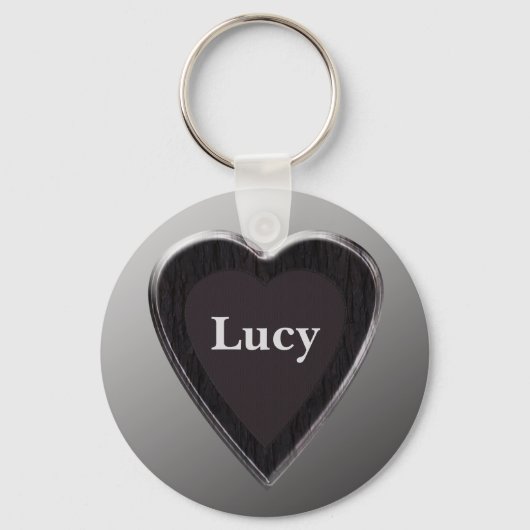Lucy Heart Keychain door 369MyName (Voorkant)