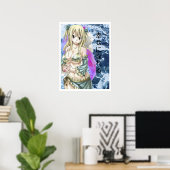 Lucy Heartfilia Fairy Tail Poster (Thuiskantoor)