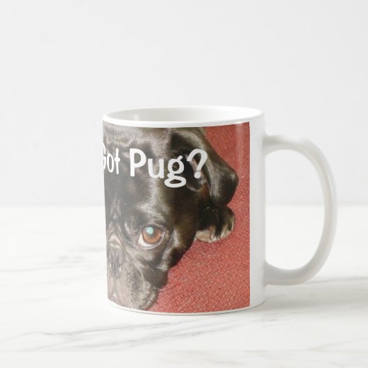 Lucy "Heb ik Pug?" Mok (Rechts)