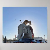 Lucy het Poster Elephant (Voorkant)