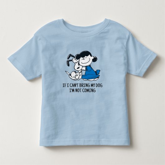 Lucy Hugging Snoopy Kinder Shirts (Voorkant)