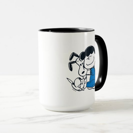 Lucy Hugging Snoopy Mok (Voorkant rechts)