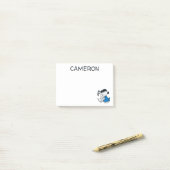 Lucy Hugging Snoopy Post-it® Notes (Op bureau)