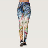 Lucy Leggings #017 - Leggings d'art uniques (Dos)
