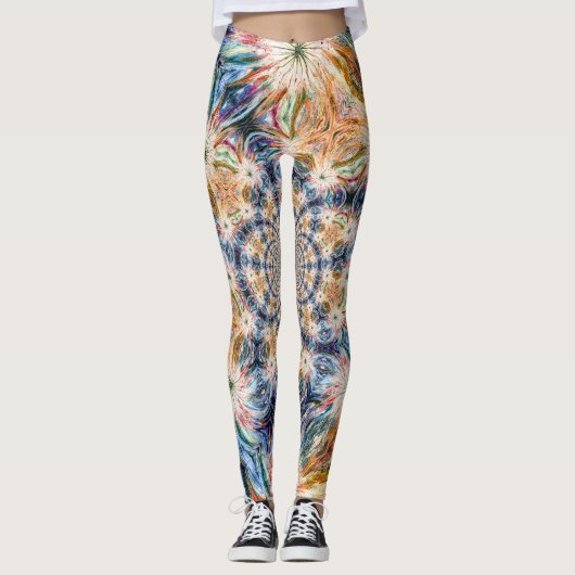 Lucy Leggings #017 - Leggings d'art uniques (Devant)