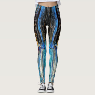 Lucy Leggings #059 - Leggings d'art uniques