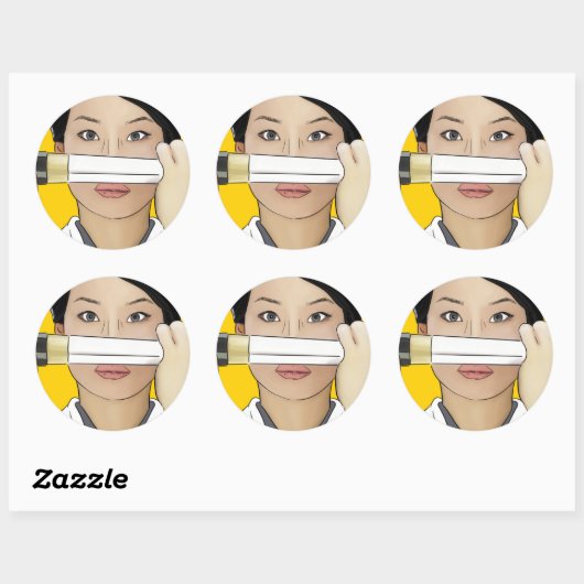 Lucy Lu Kill Bill Sticker (Feuille)