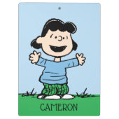 Lucy met wapenbreed klembord (Achterkant)