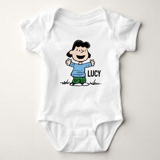 Lucy met wapenbreed romper (Voorkant)