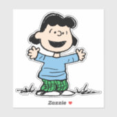 Lucy met wapenbreed sticker (Vel)