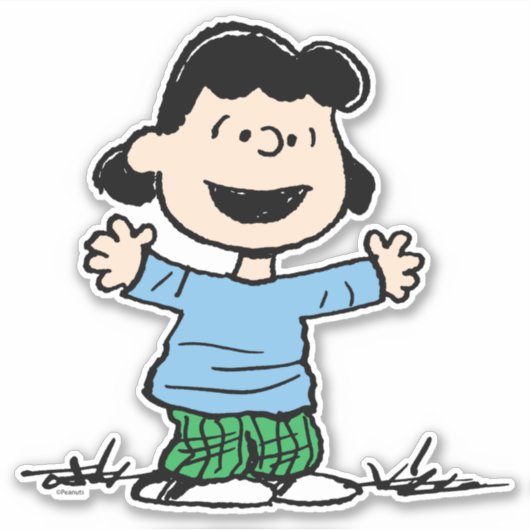 Lucy met wapenbreed sticker (Voorkant)