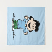 Lucy met wapenbreed wandkleed (Voorkant (horizontaal))