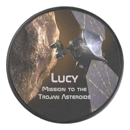 Lucy Mission to Study Trojan Asteroids Hockey Puck (Voorkant)