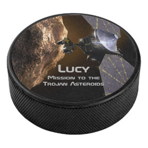 Lucy Mission to Study Trojan Asteroids Hockey Puck