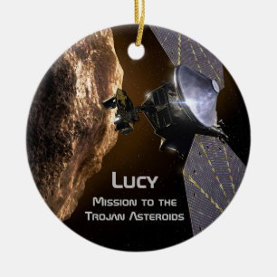 Lucy Mission to Study Trojan Asteroids Keramisch Ornament