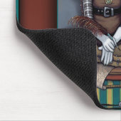 "Lucy" Punk luchtballon van Steam Fairy Art Mousep Muismat (Hoek)